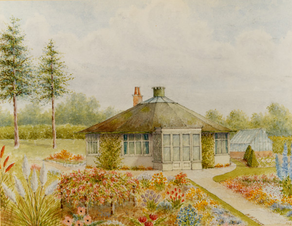 LBM188 round house painting image LBM188 round house painting